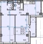 ул. Авиационная, 39 (г. Харьков, Дзержинский район) - Продається квартира в новобудові, 2785540 грн. - АФНУ