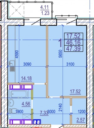ул. Клочковская, 98а (г. Харьков, Дзержинский район) - Продається квартира в новобудові, 1611260 грн. - АФНУ